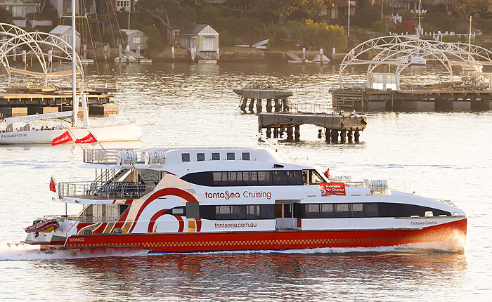 New Years Eve Fireworks Cruise, Sydney Harbour, Darling Harbour, Fantasea Catalina